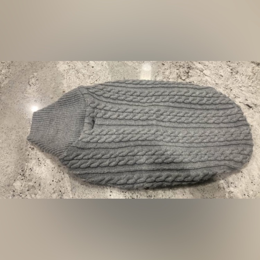 Bailey & Bella Sherpa Lined Dog Sweater - XL